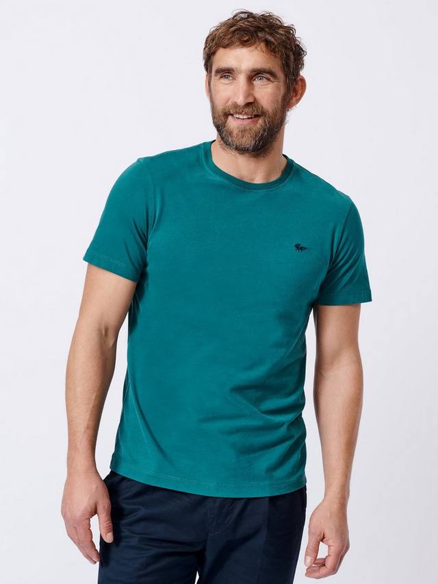 Футболка с логотипом regular fit из органического хлопка с коротким рукавом и логотипом Aubin, цвет Jade
Футболка с логотипом regular fit из органического хлопка с коротким рукавом и логотипом Aubin, цвет Jade