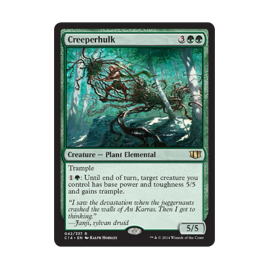 CCG Криперхалк (клавиша R), MTG - Commander 2014
CCG Криперхалк (клавиша R), MTG - Commander 2014