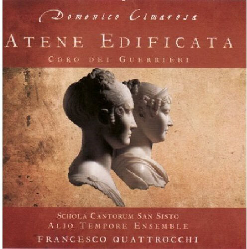 CD диск Cimarosa / Hisku / Bassano / Quattrocchi: Atene Edificata Cantata a Quattro Voci
CD диск Cimarosa / Hisku / Bassano / Quattrocchi: Atene Edificata Cantata a Quattro Voci