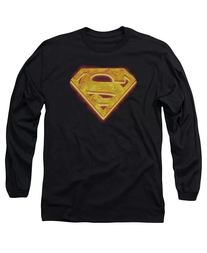 Мужская горячая футболка Steel Shield с длинным рукавом для взрослых Superman, черный
Мужская горячая футболка Steel Shield с длинным рукавом для взрослых Superman, черный