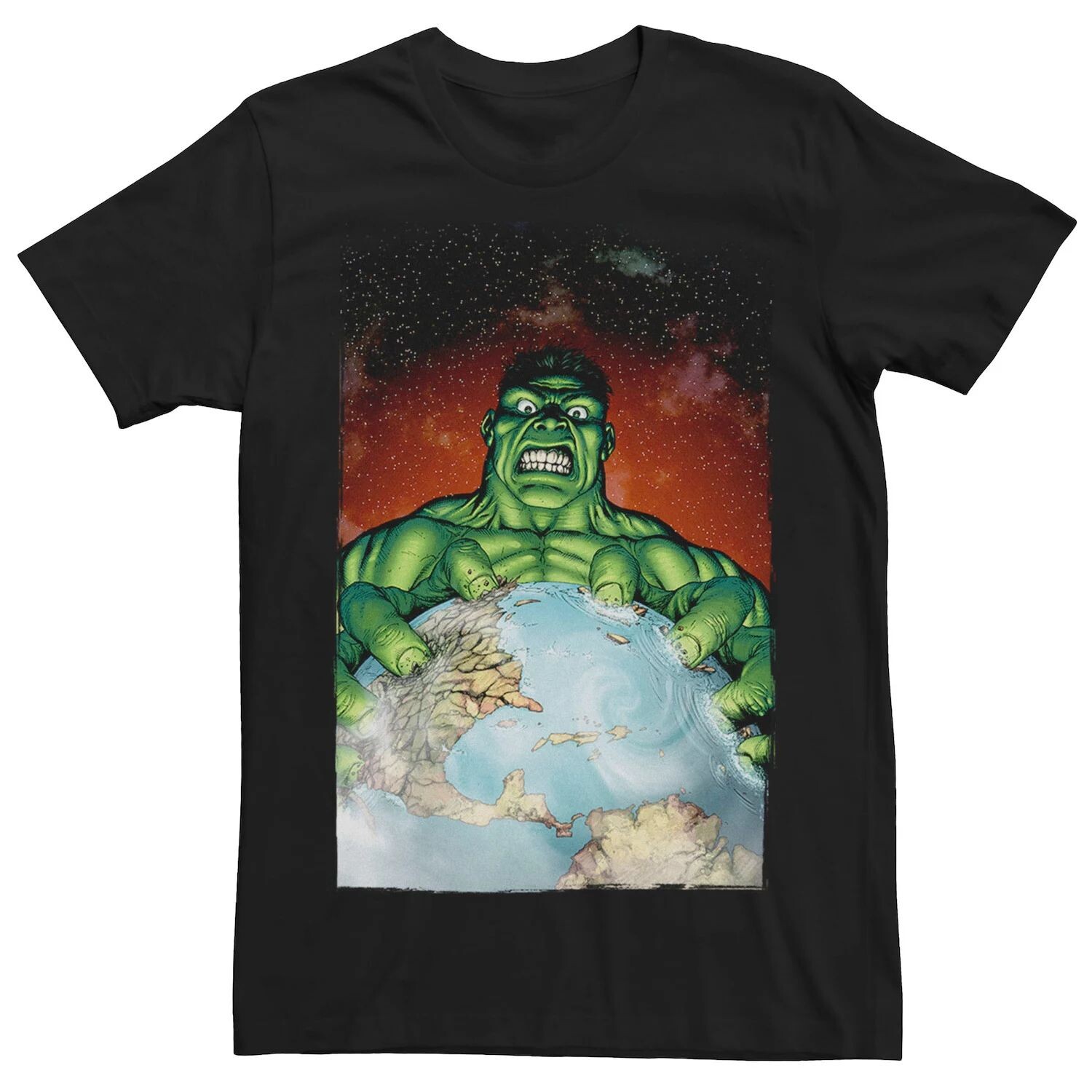 Мужская футболка Marvel Hulk Planet Destroyer Earth Grapping Tee Licensed Character
Мужская футболка Marvel Hulk Planet Destroyer Earth Grapping Tee Licensed Character