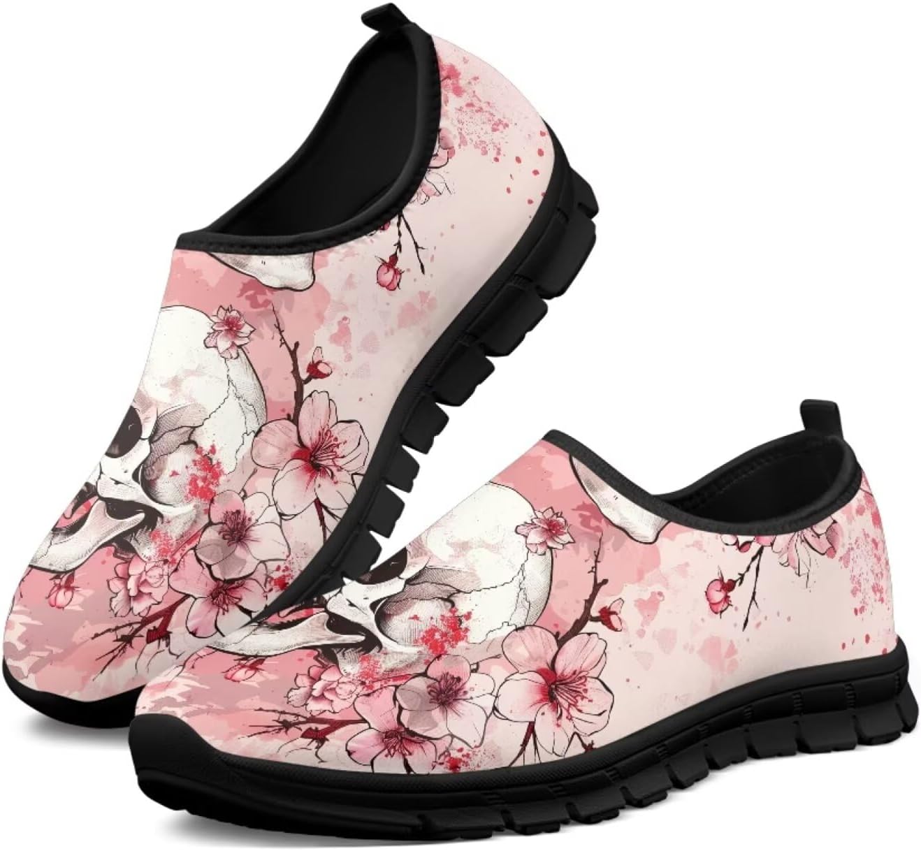 Мужские слипоны Twousenru, удобные повседневные лоферы, широкие, с нескользящей подошвой, обувь для работы, домашние тапочки, легкие кроссовки для улицы, Gothic Skulls Floral
Мужские слипоны Twousenru, удобные повседневные лоферы, широкие, с нескользящей подошвой, обувь для работы, домашние тапочки, легкие кроссовки для улицы, Gothic Skulls Floral