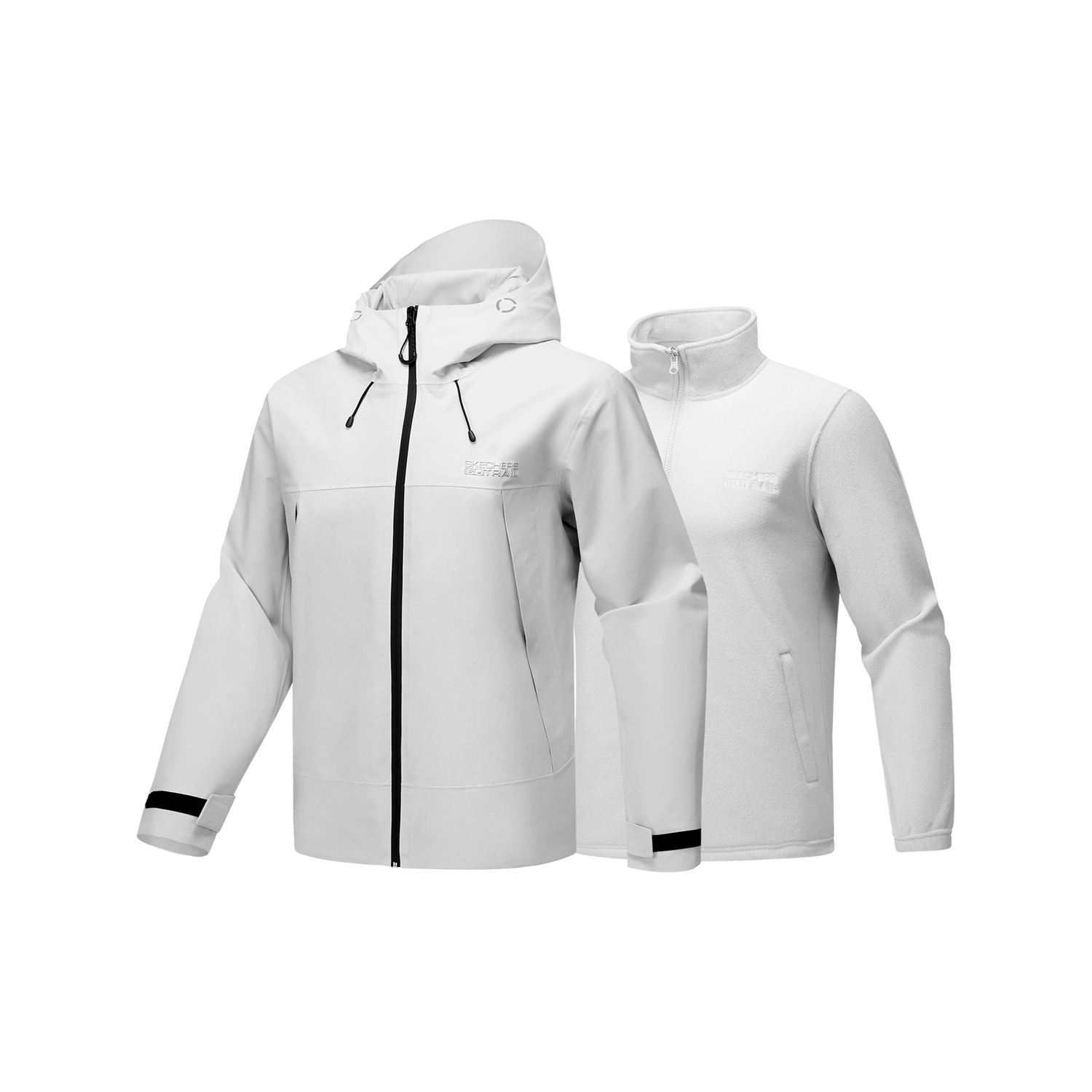 Skechers Термостойкая износостойкая дышащая непромокаемая ветрозащитная ветровка, Lunar Gray/00MV
Skechers Термостойкая износостойкая дышащая непромокаемая ветрозащитная ветровка, Lunar Gray/00MV