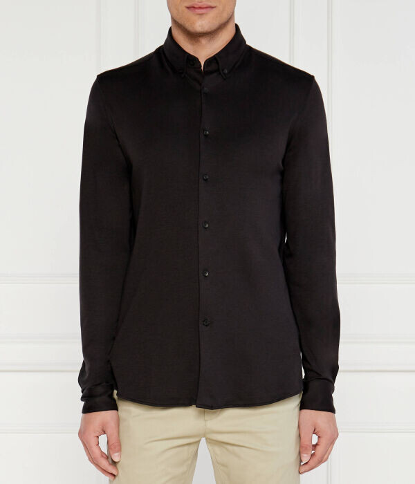 Ррубашка мужская Calvin Klein хлопковая с отливом, черный
Ррубашка мужская Calvin Klein хлопковая с отливом, черный