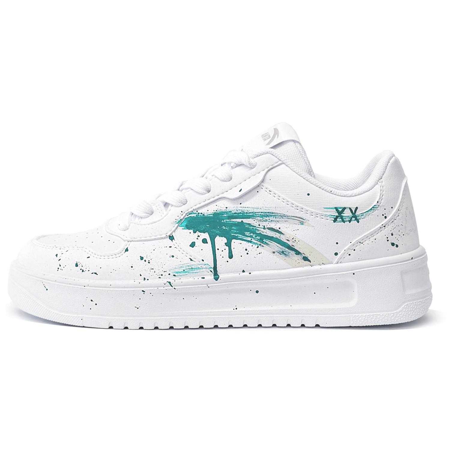 ANTA Нескользящие и износостойкие легкие низкие кроссовки для скейтбординга, мужские, белые
ANTA Нескользящие и износостойкие легкие низкие кроссовки для скейтбординга, мужские, белые