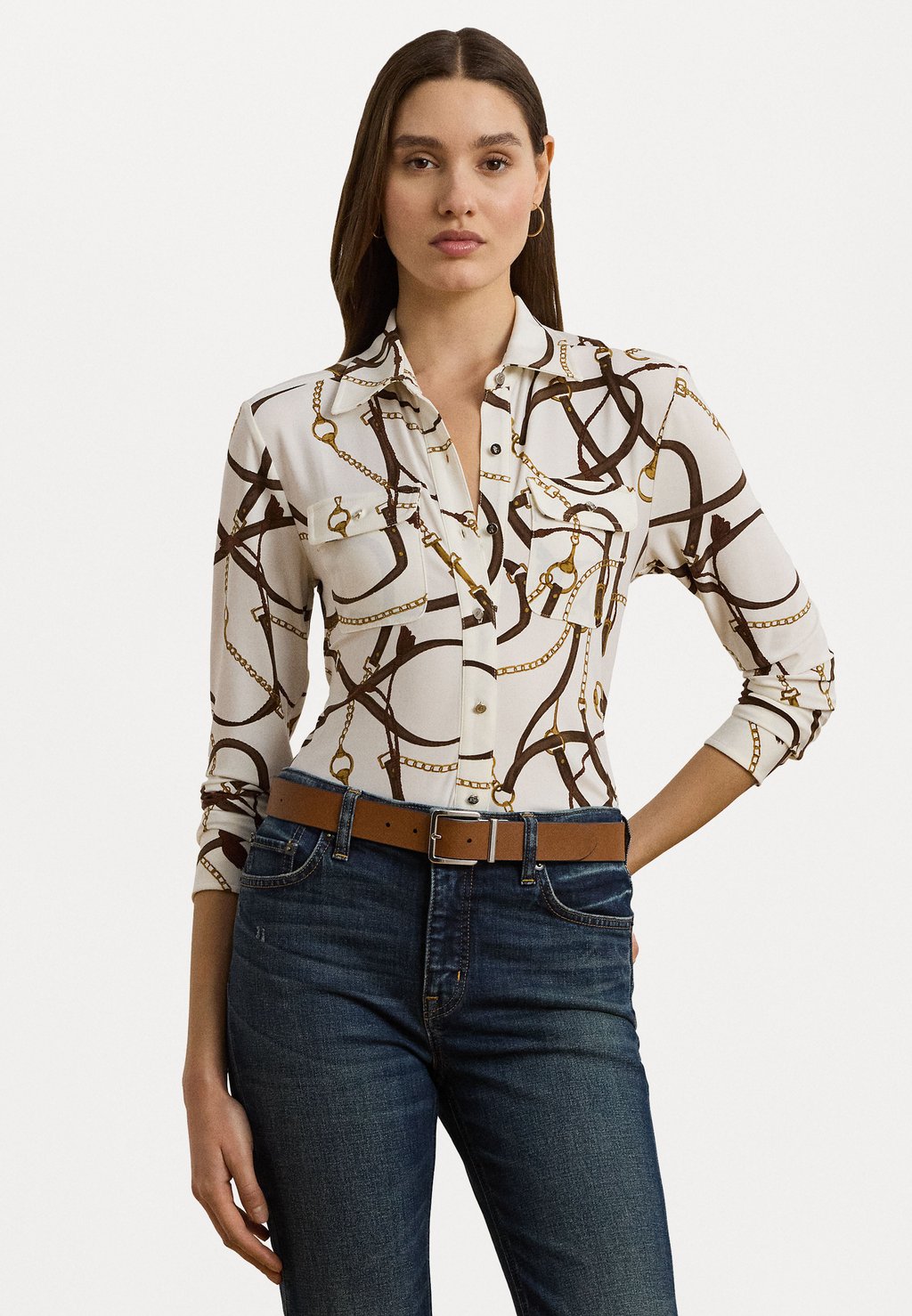 Блузка на пуговицах CORWIN SLIM FIT BELTING PRINT SHIRT Lauren Ralph Lauren Petite, бежевый
Блузка на пуговицах CORWIN SLIM FIT BELTING PRINT SHIRT Lauren Ralph Lauren Petite, бежевый