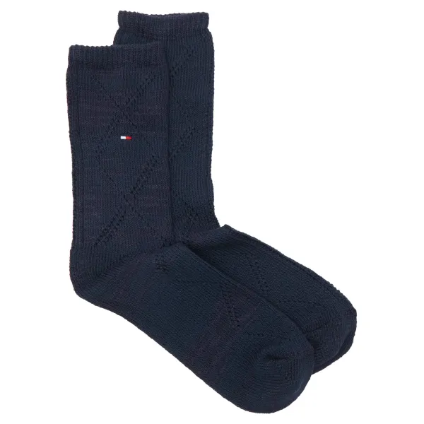 Ажурные носки с аргайлом Tommy Hilfiger, синий
Ажурные носки с аргайлом Tommy Hilfiger, синий