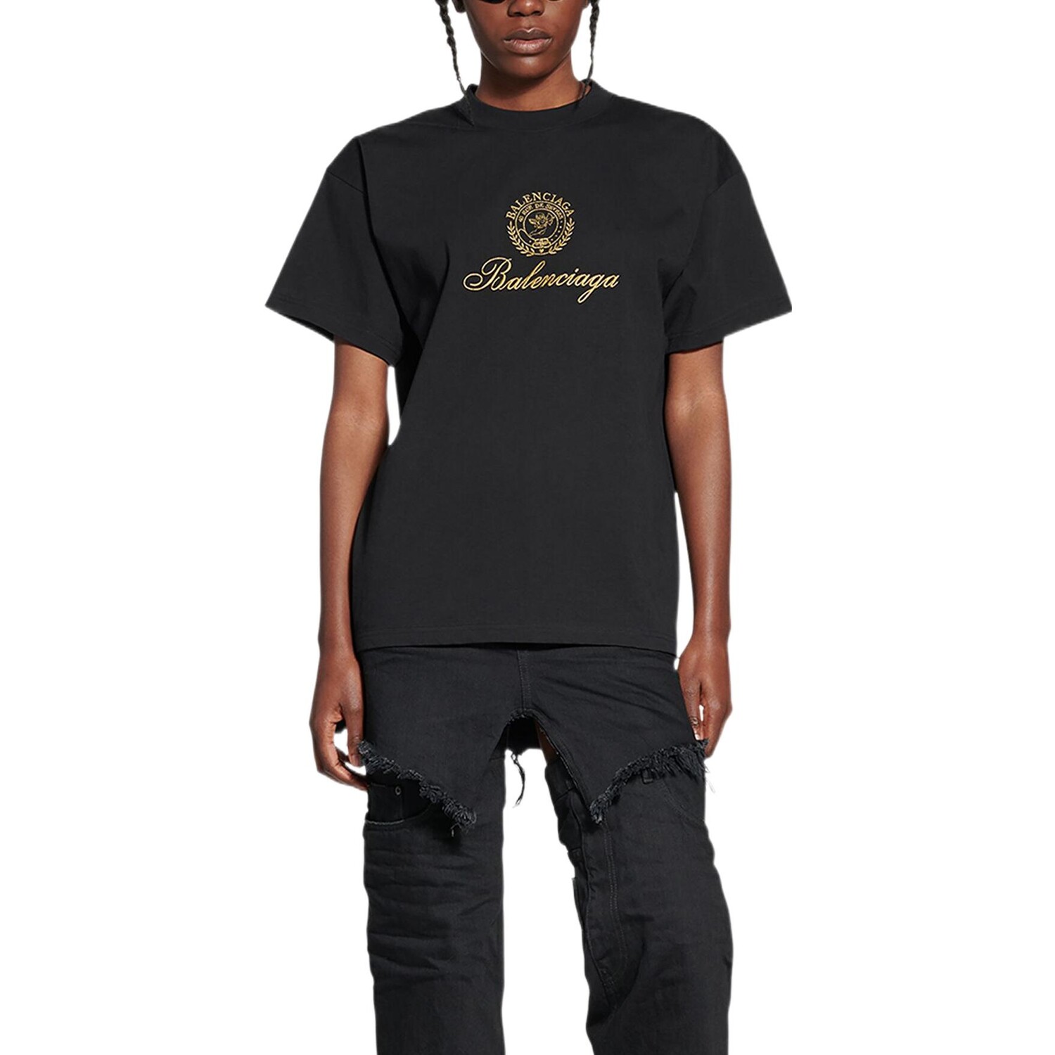 Футболка с надписью «Китайский День святого Валентина», женская, черная Balenciaga
Футболка с надписью «Китайский День святого Валентина», женская, черная Balenciaga