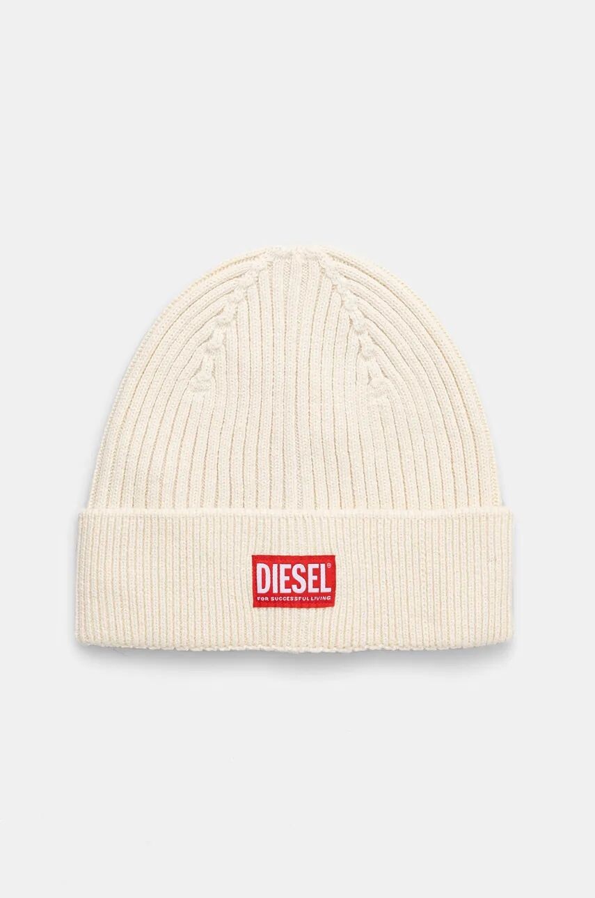Дизельная шерстяная шапка Diesel, бежевый
Дизельная шерстяная шапка Diesel, бежевый