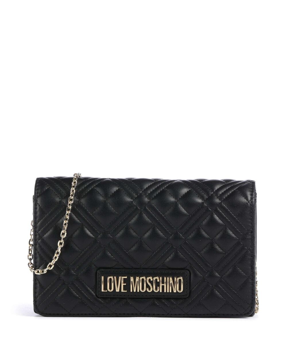 Умная повседневная сумка через плечо из искусственной кожи Love Moschino, черный
Умная повседневная сумка через плечо из искусственной кожи Love Moschino, черный