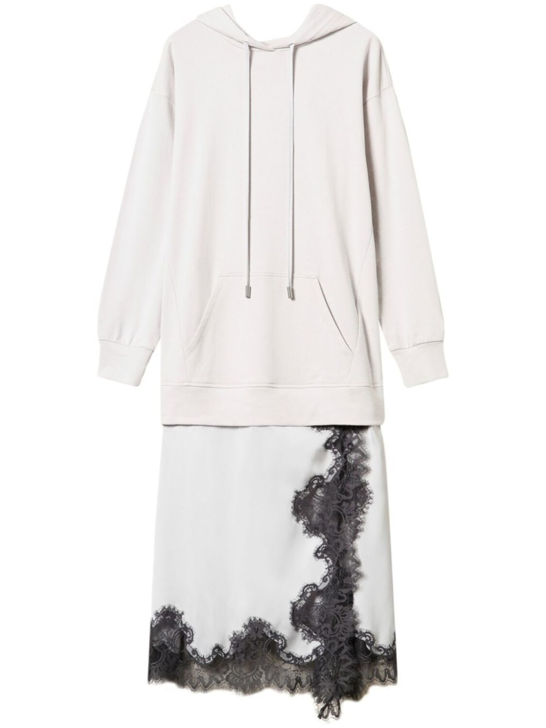 TWINSET платье с эффектом многослойности, серый
TWINSET платье с эффектом многослойности, серый