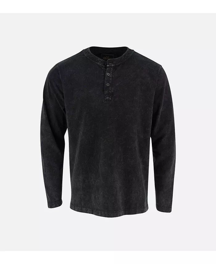 Мужская плотная винтажная хлопковая футболка с длинным рукавом Henley Thorogood, черный
Мужская плотная винтажная хлопковая футболка с длинным рукавом Henley Thorogood, черный