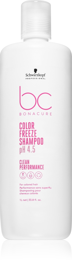 Защитный шампунь BC Bonacure Color Freeze для окрашенных волос Schwarzkopf Professional, 1000 мл
Защитный шампунь BC Bonacure Color Freeze для окрашенных волос Schwarzkopf Professional, 1000 мл