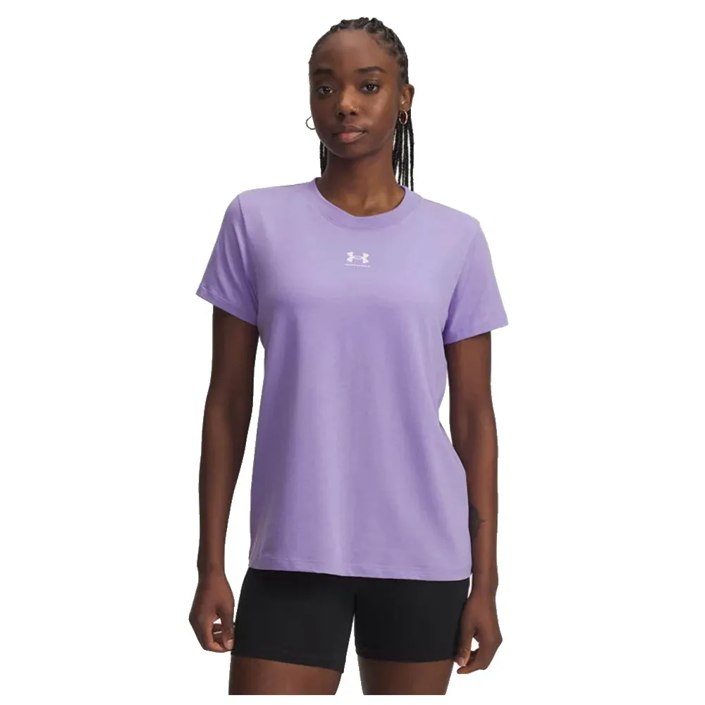 Футболка с коротким рукавом Under Armour Rival Core, фиолетовый
Футболка с коротким рукавом Under Armour Rival Core, фиолетовый