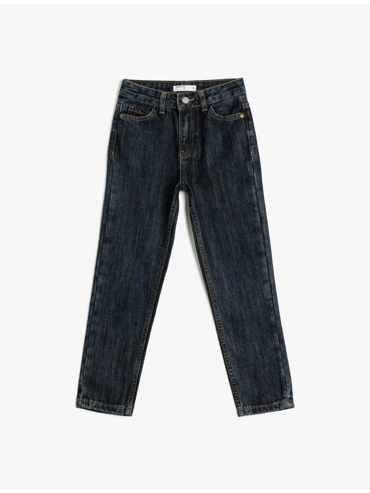 Джинсы цвета темного индиго KOTON
Джинсы цвета темного индиго KOTON