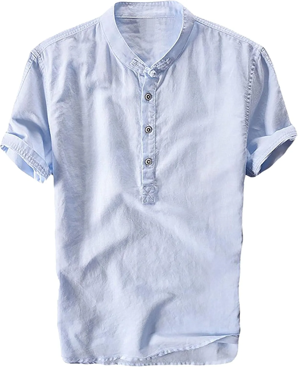 Мужская повседневная рубашка с коротким рукавом и карманом QOAAIE
Мужская повседневная рубашка с коротким рукавом и карманом QOAAIE