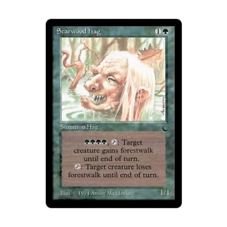 CCG Шрамовая ведьма (U), MTG - The Dark
CCG Шрамовая ведьма (U), MTG - The Dark