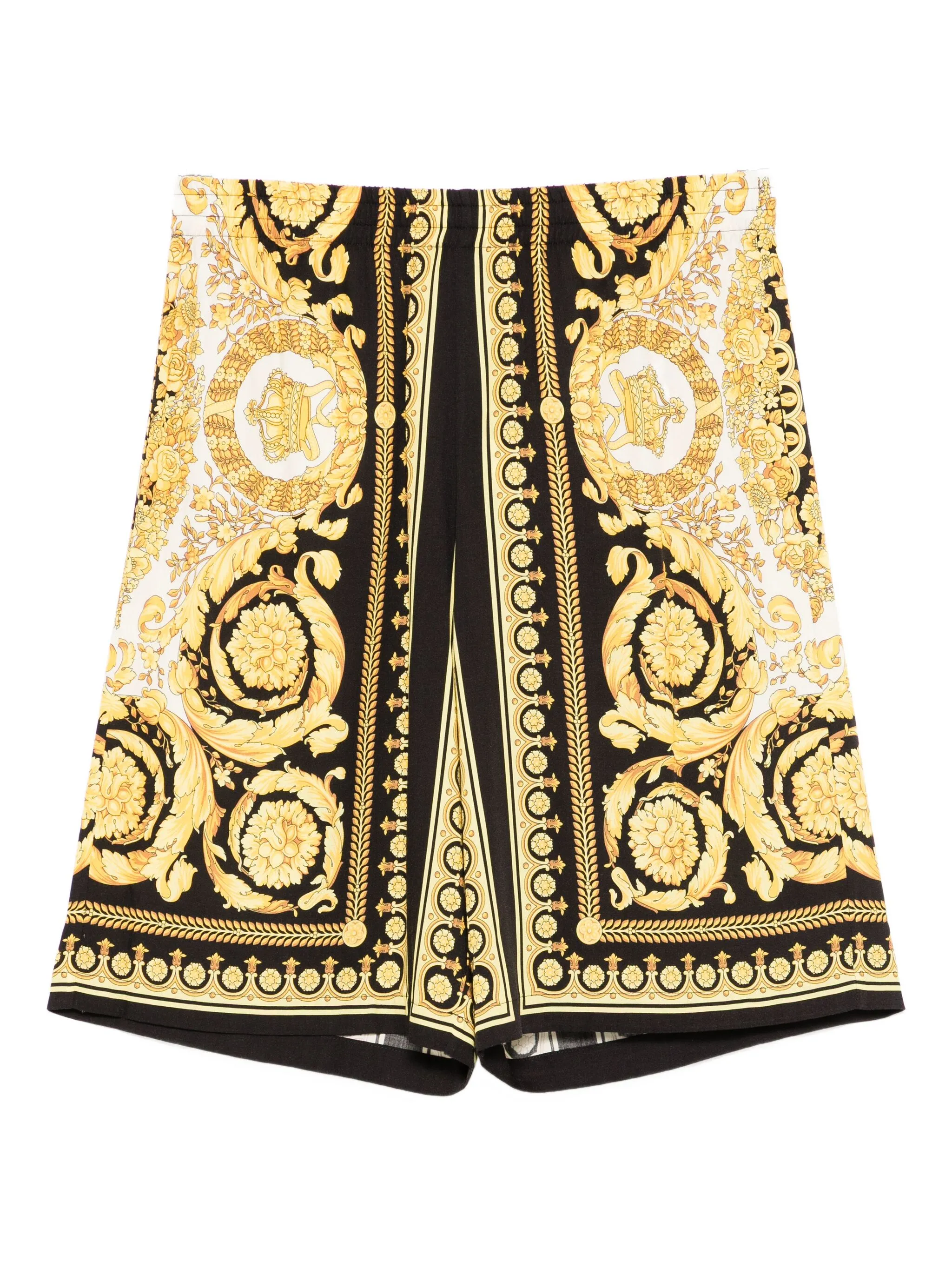 Шорты с принтом Barocco Versace Kids, желтый
Шорты с принтом Barocco Versace Kids, желтый