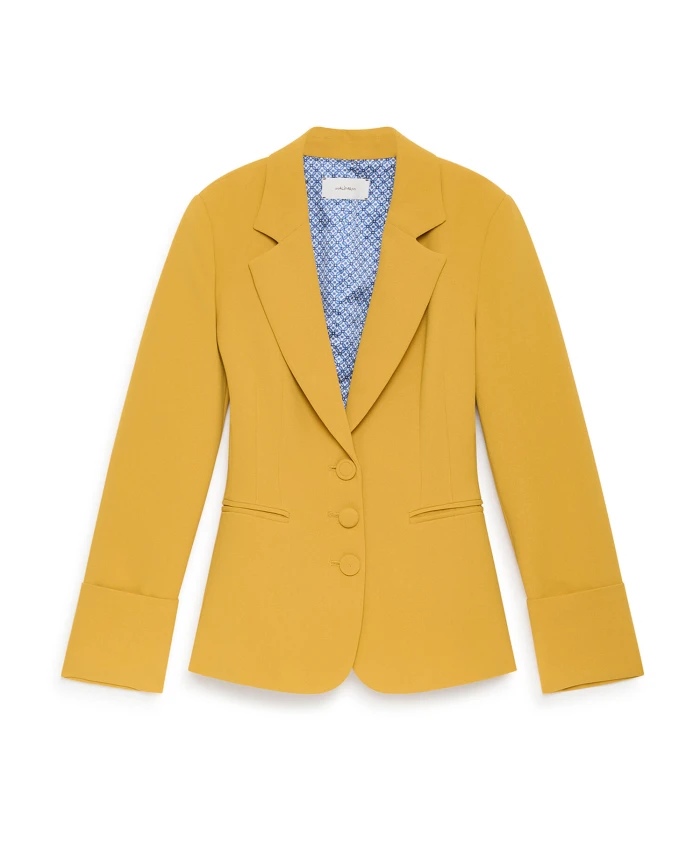 Куртка из крепа Sabl㨠Maliparmi, желтый
Куртка из крепа Sabl㨠Maliparmi, желтый