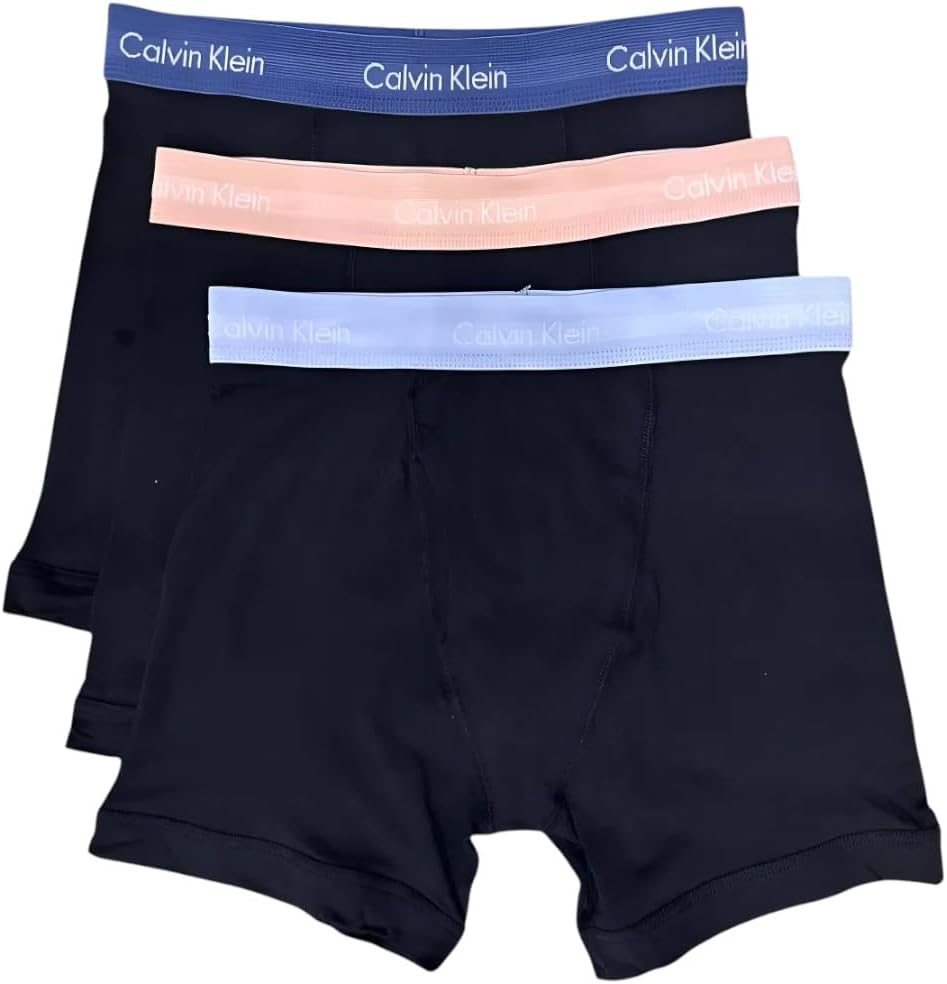 Комплект из 3 мужских трусов-боксеров Calvin Klein из хлопка и эластичного материала, Black Bodies W/ Vintage Indigo, Melon Frenzy, Halogen Blue Wbs
Комплект из 3 мужских трусов-боксеров Calvin Klein из хлопка и эластичного материала, Black Bodies W/ Vintage Indigo, Melon Frenzy, Halogen Blue Wbs