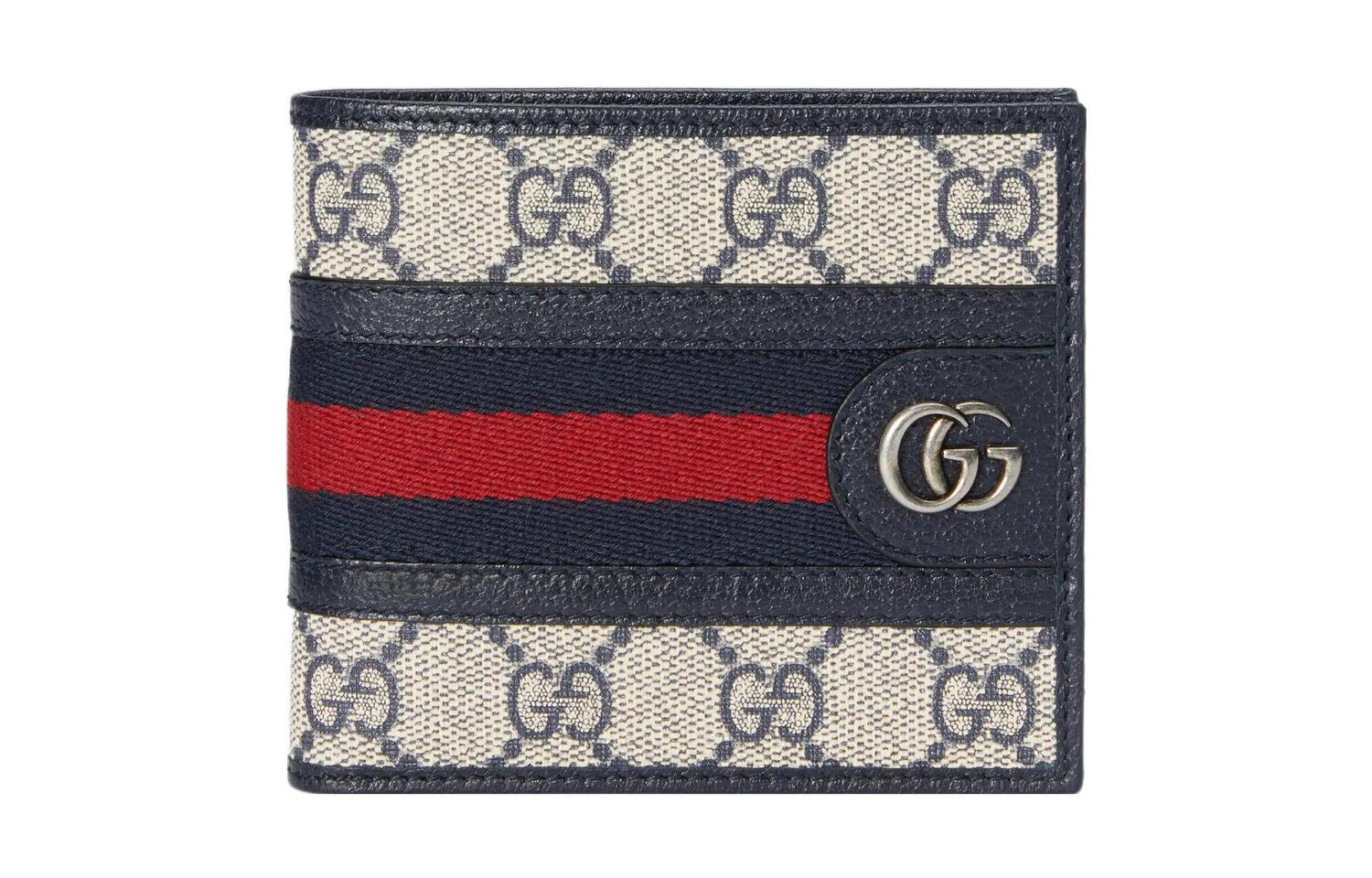 GUCCI Кошелек Ophidia Canvas With Leather для мужчин, синий и бежевый
GUCCI Кошелек Ophidia Canvas With Leather для мужчин, синий и бежевый