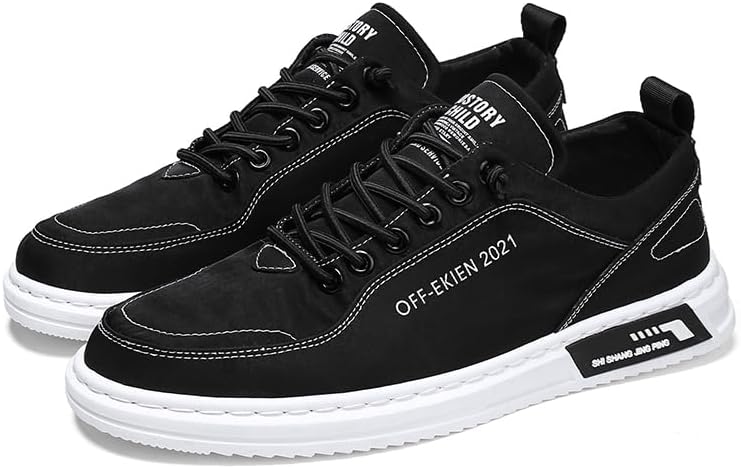 Мужские замшевые повседневные туфли с круглым носком и шнуровкой, легкие, с нескользящей подошвой, низкие модные кроссовки, подходящие для повседневной носки и прогулок Igzbibg, черный
Мужские замшевые повседневные туфли с круглым носком и шнуровкой, легкие, с нескользящей подошвой, низкие модные кроссовки, подходящие для повседневной носки и прогулок Igzbibg, черный