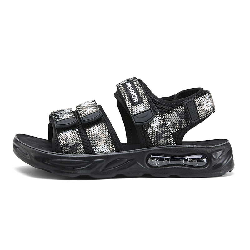 WARRIOR Пляжные сандалии мужские, черные/белые/серые
WARRIOR Пляжные сандалии мужские, черные/белые/серые