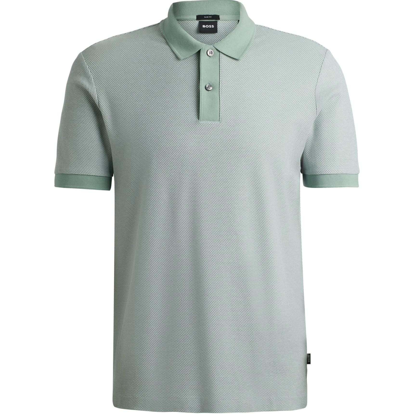 Футболка поло весна-лето 2024 зеленая мужская HUGO BOSS
Футболка поло весна-лето 2024 зеленая мужская HUGO BOSS