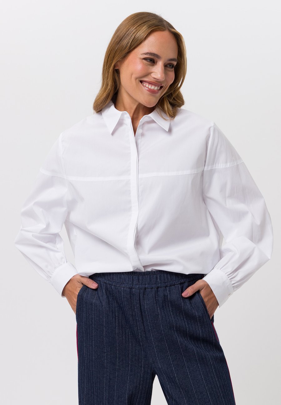 Блуза TUZZI Button-down blouse, Weiss/White
Блуза TUZZI Button-down blouse, Weiss/White