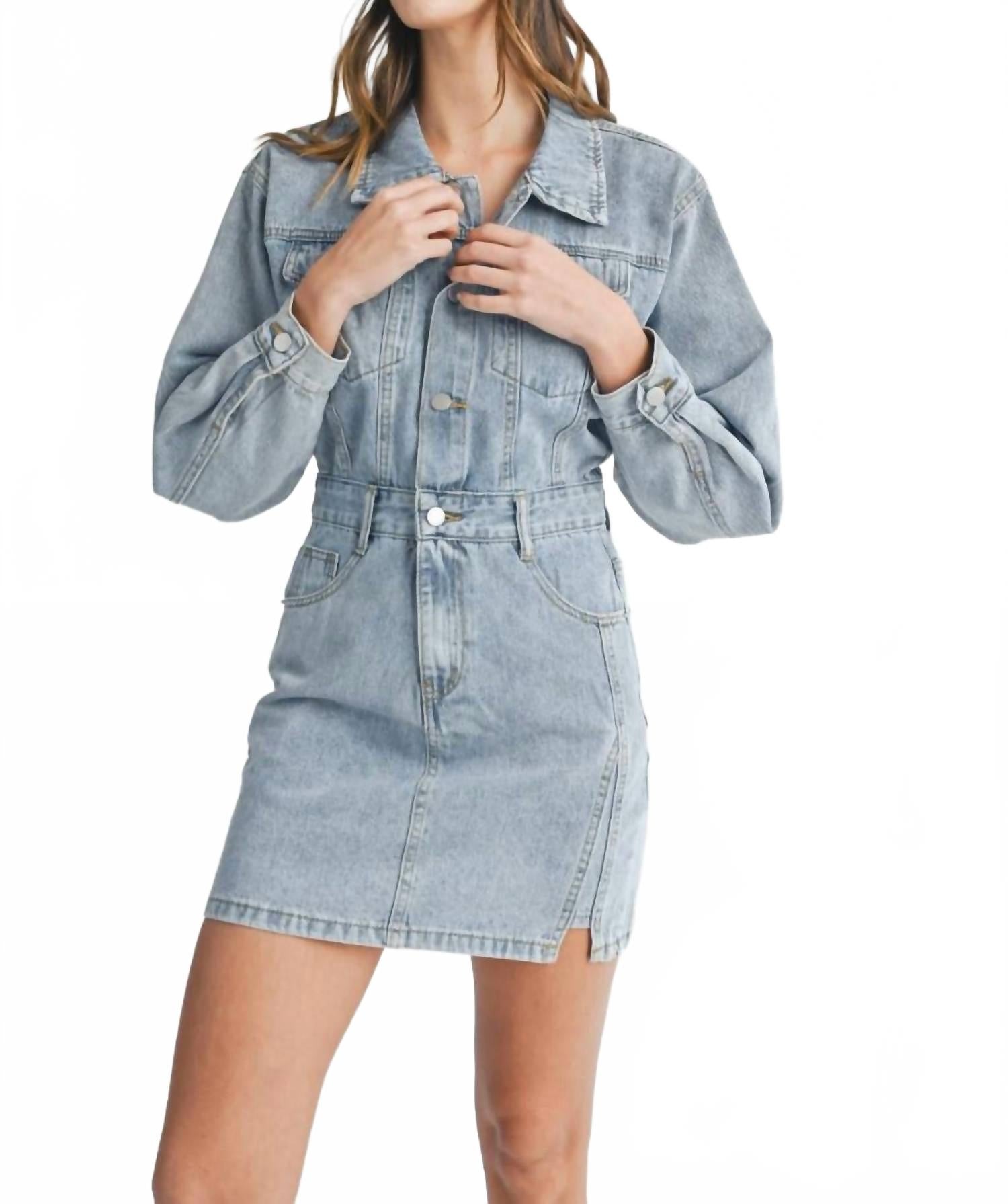 Джинсовое платье с длинными рукавами Blair MABLE, Blair
Джинсовое платье с длинными рукавами Blair MABLE, Blair