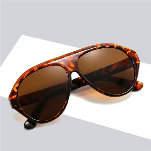 Ретро-солнцезащитные очки большого размера 2027 года для женщин, градиентные линзы, защита от УФ-излучения UV400, солнцезащитные очки для мужчин MTZJH, Leopard Tea
Ретро-солнцезащитные очки большого размера 2027 года для женщин, градиентные линзы, защита от УФ-излучения UV400, солнцезащитные очки для мужчин MTZJH, Leopard Tea