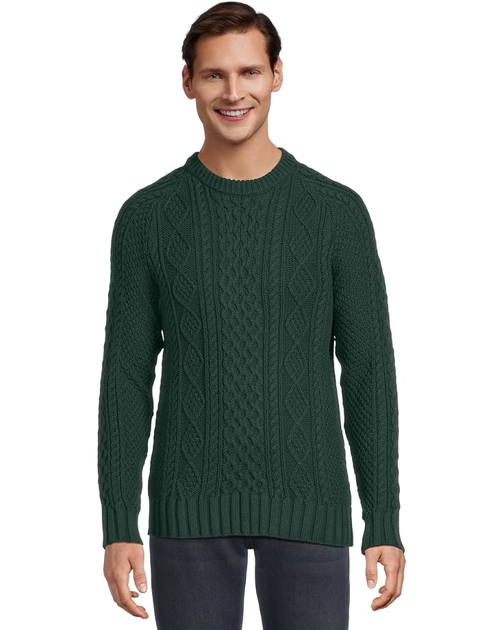 Мужской свитер L.L.Bean Signature Cotton Fisherman, Deepest Green
Мужской свитер L.L.Bean Signature Cotton Fisherman, Deepest Green