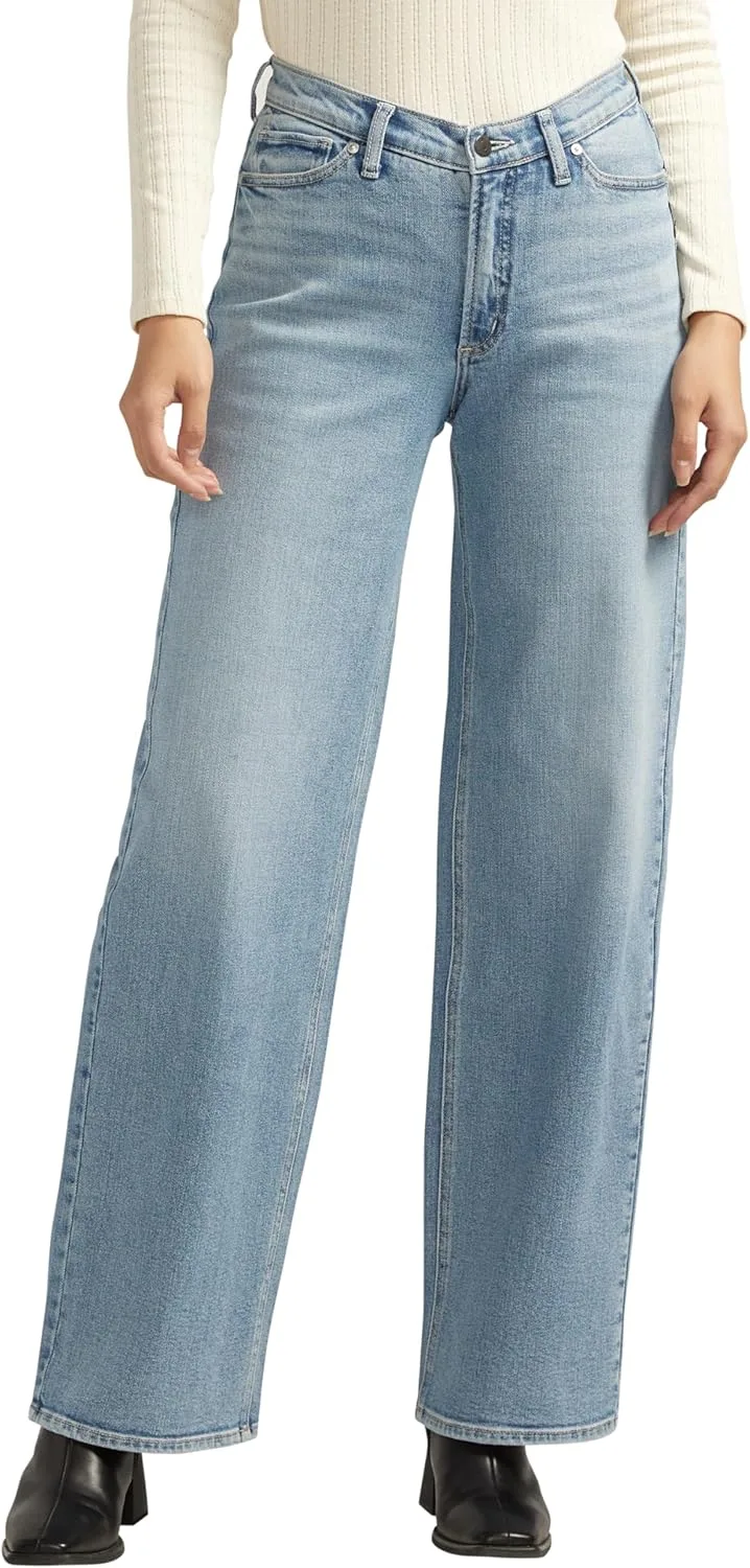 Silver Jeans Co. Женские джинсы V-Front High Rise Wide Leg
Silver Jeans Co. Женские джинсы V-Front High Rise Wide Leg