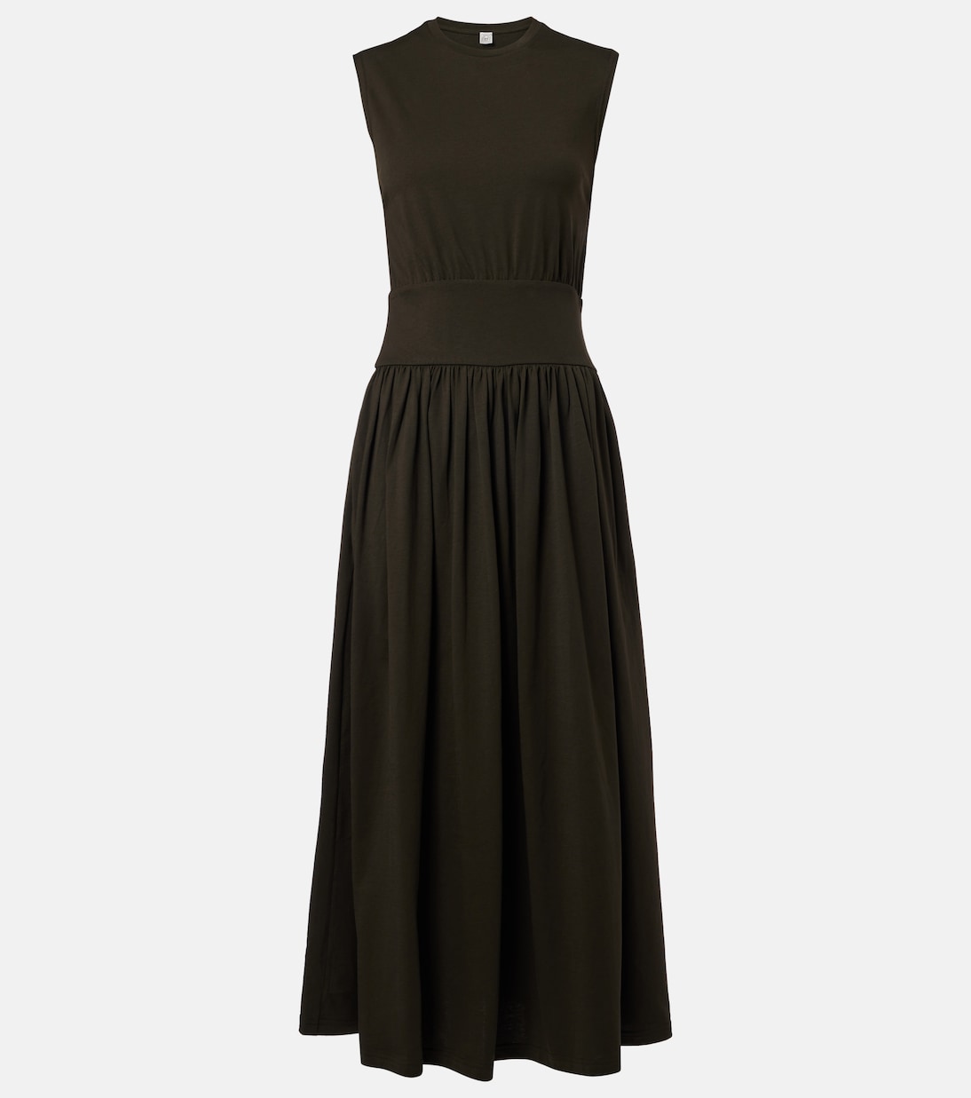 Хлопковое джерси макси-платье Toteme, коричневый
Хлопковое джерси макси-платье Toteme, коричневый