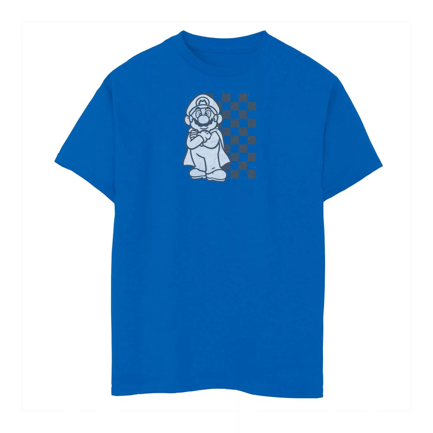 Футболка с клетчатым фоном и портретом для мальчиков 8–20 лет Nintendo Mario Kart Licensed Character
Футболка с клетчатым фоном и портретом для мальчиков 8–20 лет Nintendo Mario Kart Licensed Character