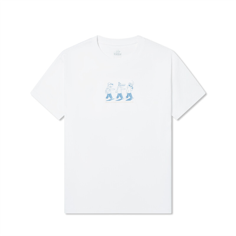 Футболка унисекс белая Kappa, белый
Футболка унисекс белая Kappa, белый