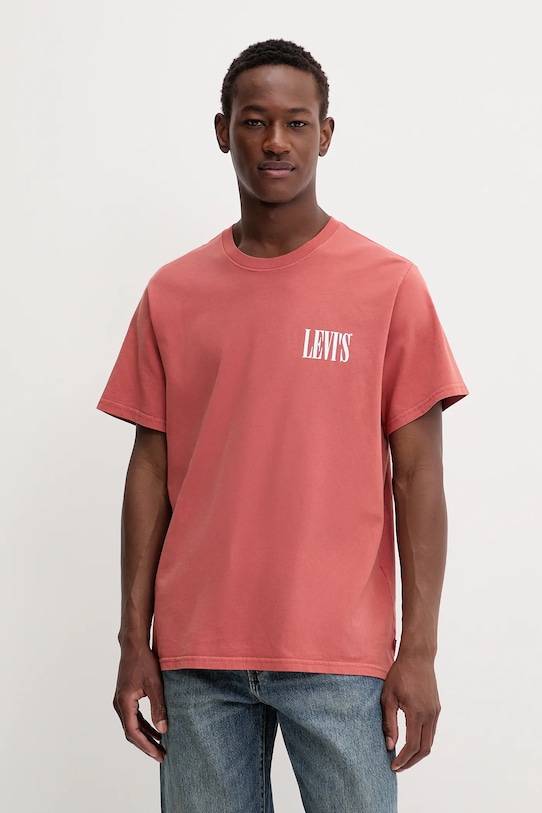 Хлопковая футболка Levi'S, оранжевый
Хлопковая футболка Levi'S, оранжевый