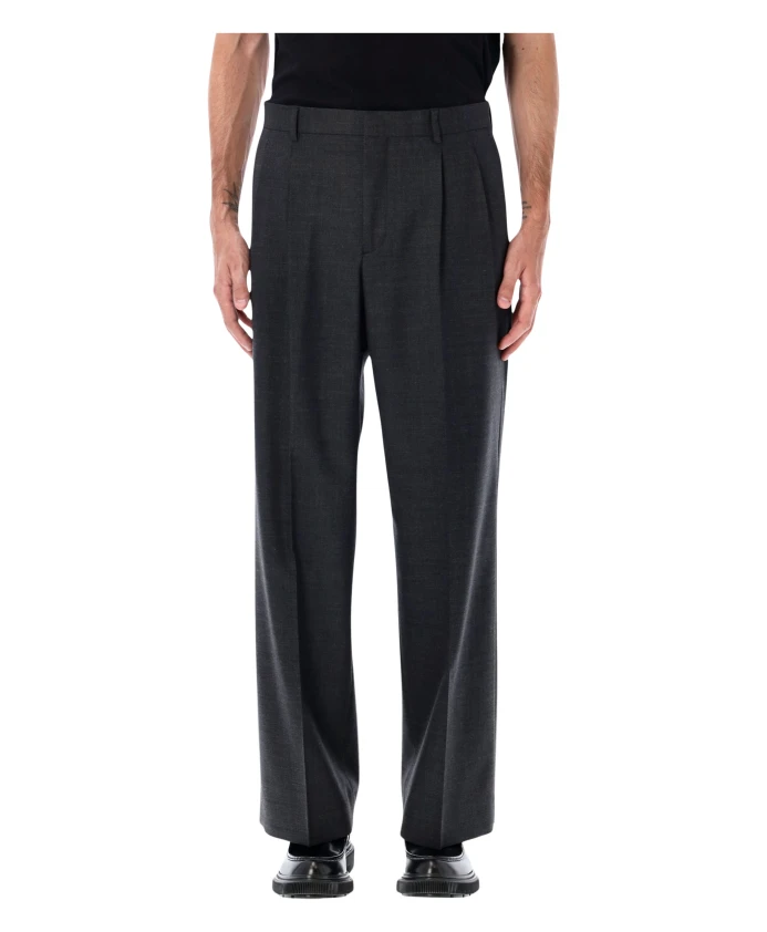 Широкие плиссированные шерстяные брюки Sunflower, серый
Широкие плиссированные шерстяные брюки Sunflower, серый