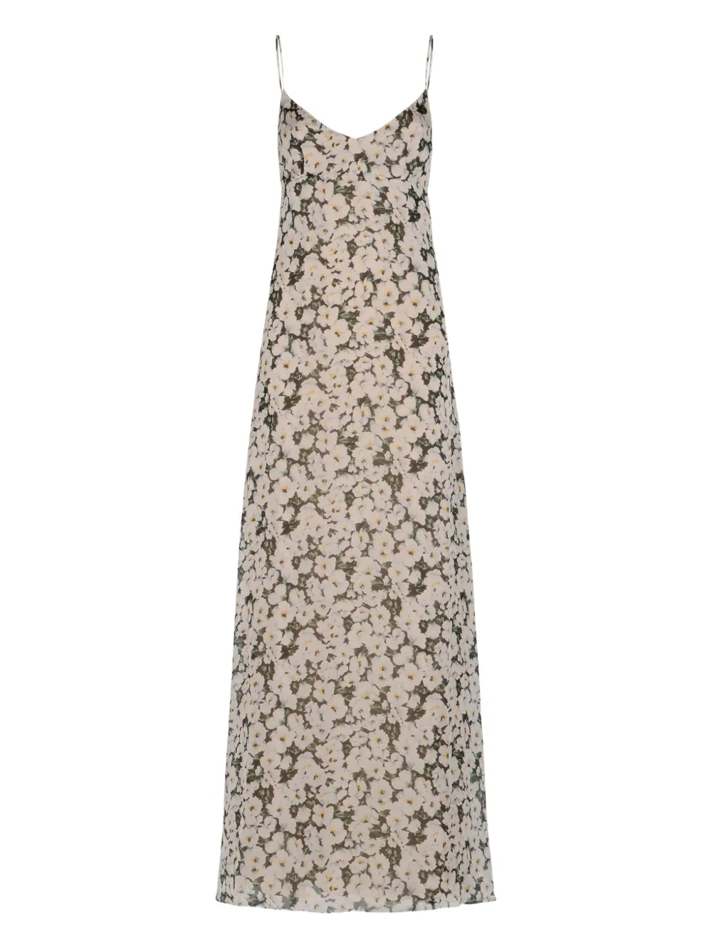 Платье-комбинация макси с цветочным принтом Raquel Diniz, нейтральный
Платье-комбинация макси с цветочным принтом Raquel Diniz, нейтральный