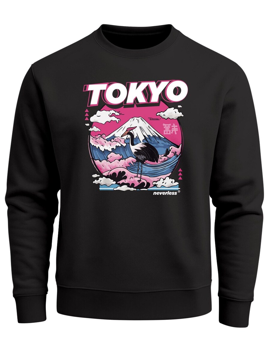 Толстовка Neverless Tokyo Fuji, черный
Толстовка Neverless Tokyo Fuji, черный