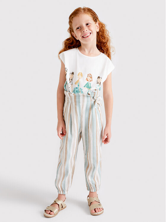 Тканевые брюки стандартного кроя Mayoral, мультиколор
Тканевые брюки стандартного кроя Mayoral, мультиколор