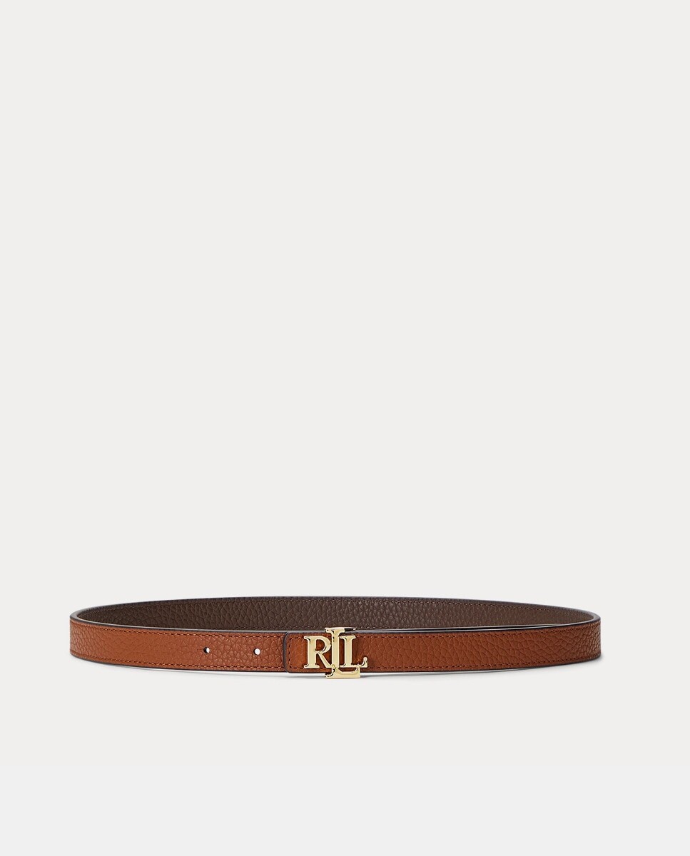 Изящный двусторонний ремень из коричневой кожи с пряжкой с логотипом Lauren Ralph Lauren, коричневый
Изящный двусторонний ремень из коричневой кожи с пряжкой с логотипом Lauren Ralph Lauren, коричневый