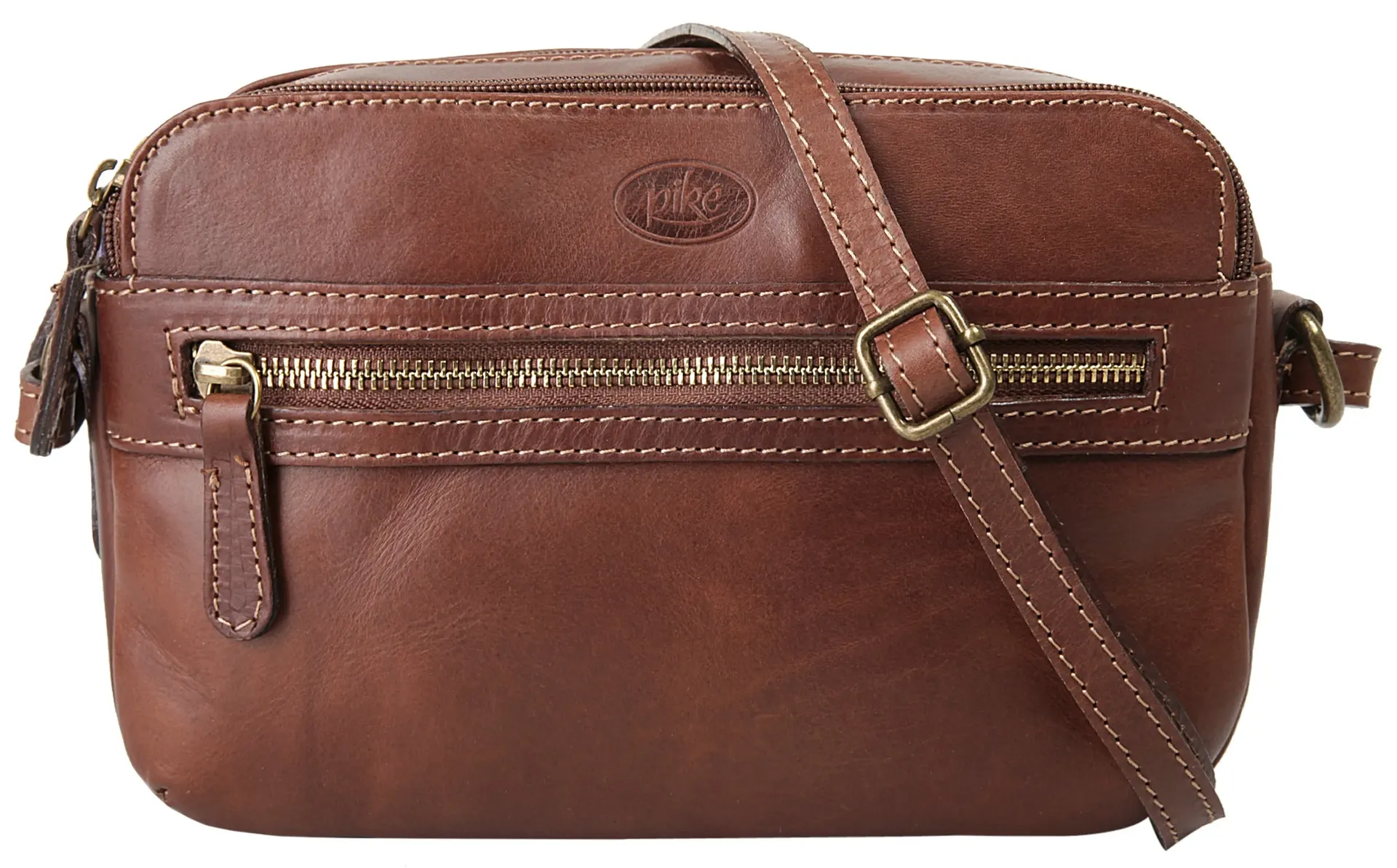 Сумка через плечо Pike, натуральная кожа, производство Италия Piké, коричневый
Сумка через плечо Pike, натуральная кожа, производство Италия Piké, коричневый