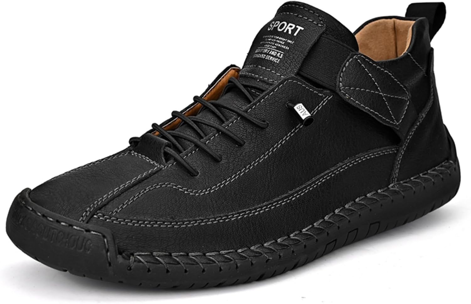 Мужские повседневные кожаные ботинки Khwfjas Chukka на щиколотку - слипоны средней высоты, лоферы для ходьбы и вождения для разных ситуаций, черный
Мужские повседневные кожаные ботинки Khwfjas Chukka на щиколотку - слипоны средней высоты, лоферы для ходьбы и вождения для разных ситуаций, черный