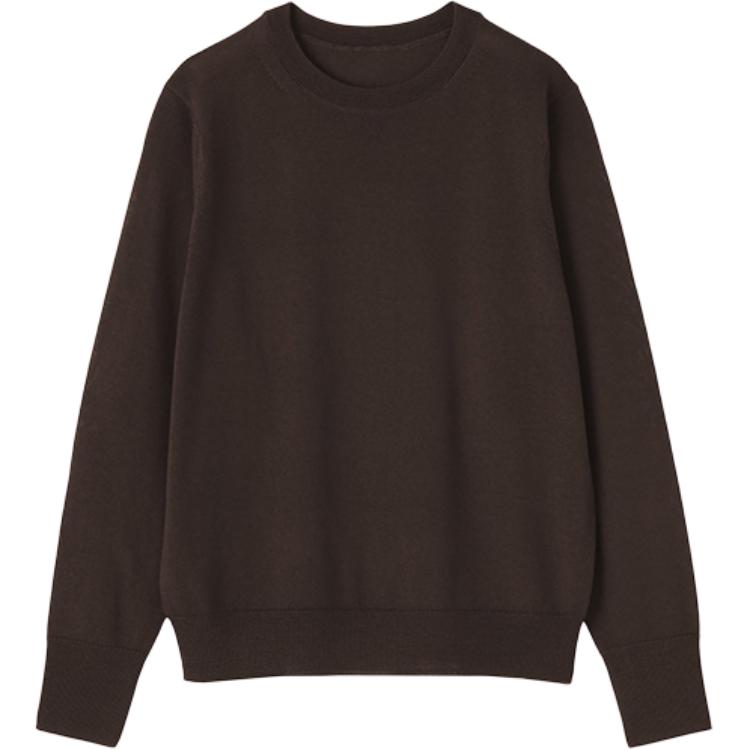 Свитер Women's Crew Neck Moderate Base Layer MUJI, темно-коричневый
Свитер Women's Crew Neck Moderate Base Layer MUJI, темно-коричневый