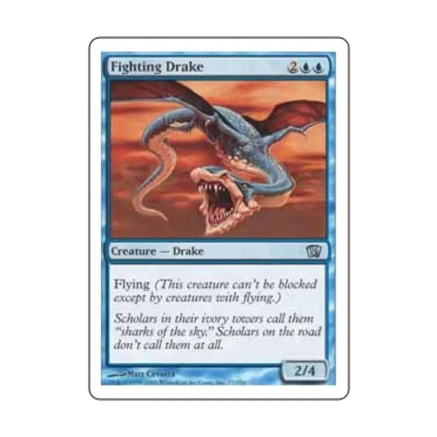 CCG Боевой Дрейк (U), MTG - 8th Edition
CCG Боевой Дрейк (U), MTG - 8th Edition