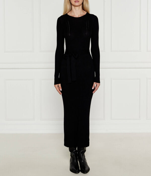 Платье Twin-Set с поясом, черный
Платье Twin-Set с поясом, черный