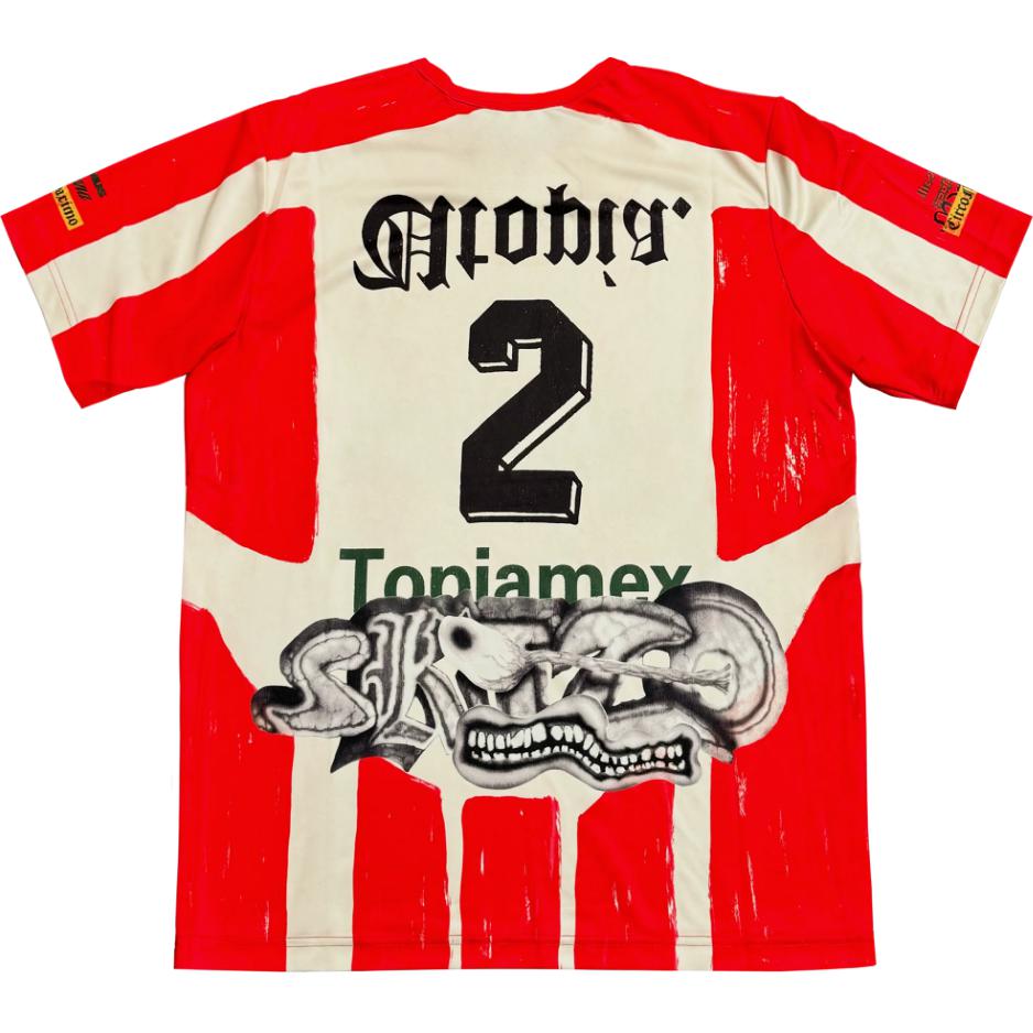 Футболка Мексика Трэвис Скотт, бело-красная
Футболка Мексика Трэвис Скотт, бело-красная