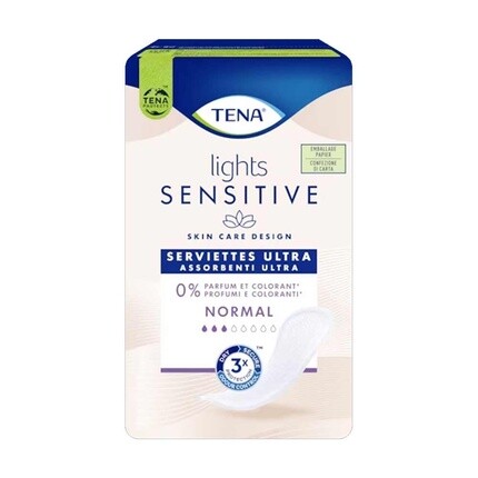 Прокладки Lady Lights Sensitive Ultra Normal Tena
Прокладки Lady Lights Sensitive Ultra Normal Tena