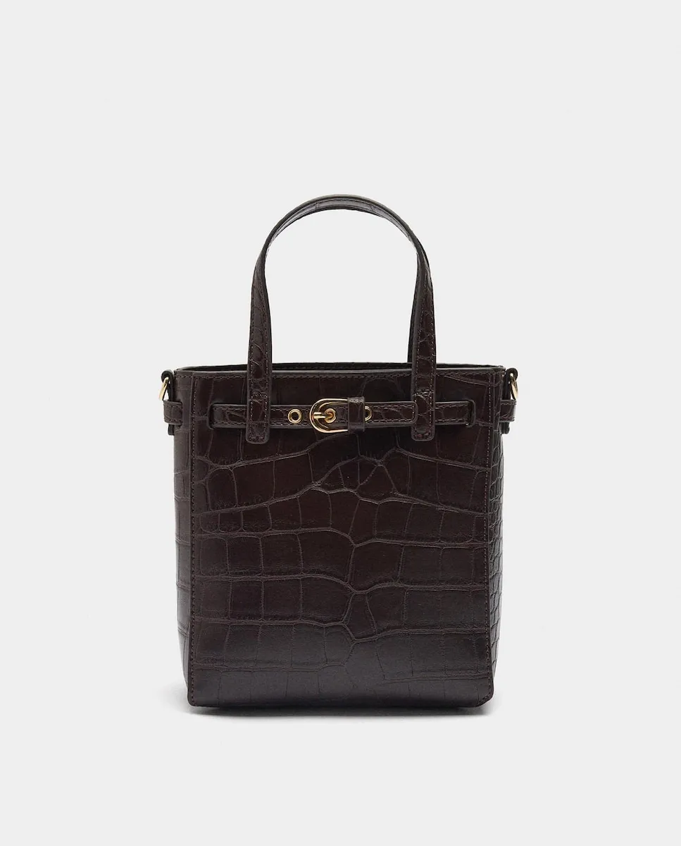 Клатч-трансформер с плечевым ремнем и магнитной застежкой, однотонный Parfois, темно-коричневый
Клатч-трансформер с плечевым ремнем и магнитной застежкой, однотонный Parfois, темно-коричневый